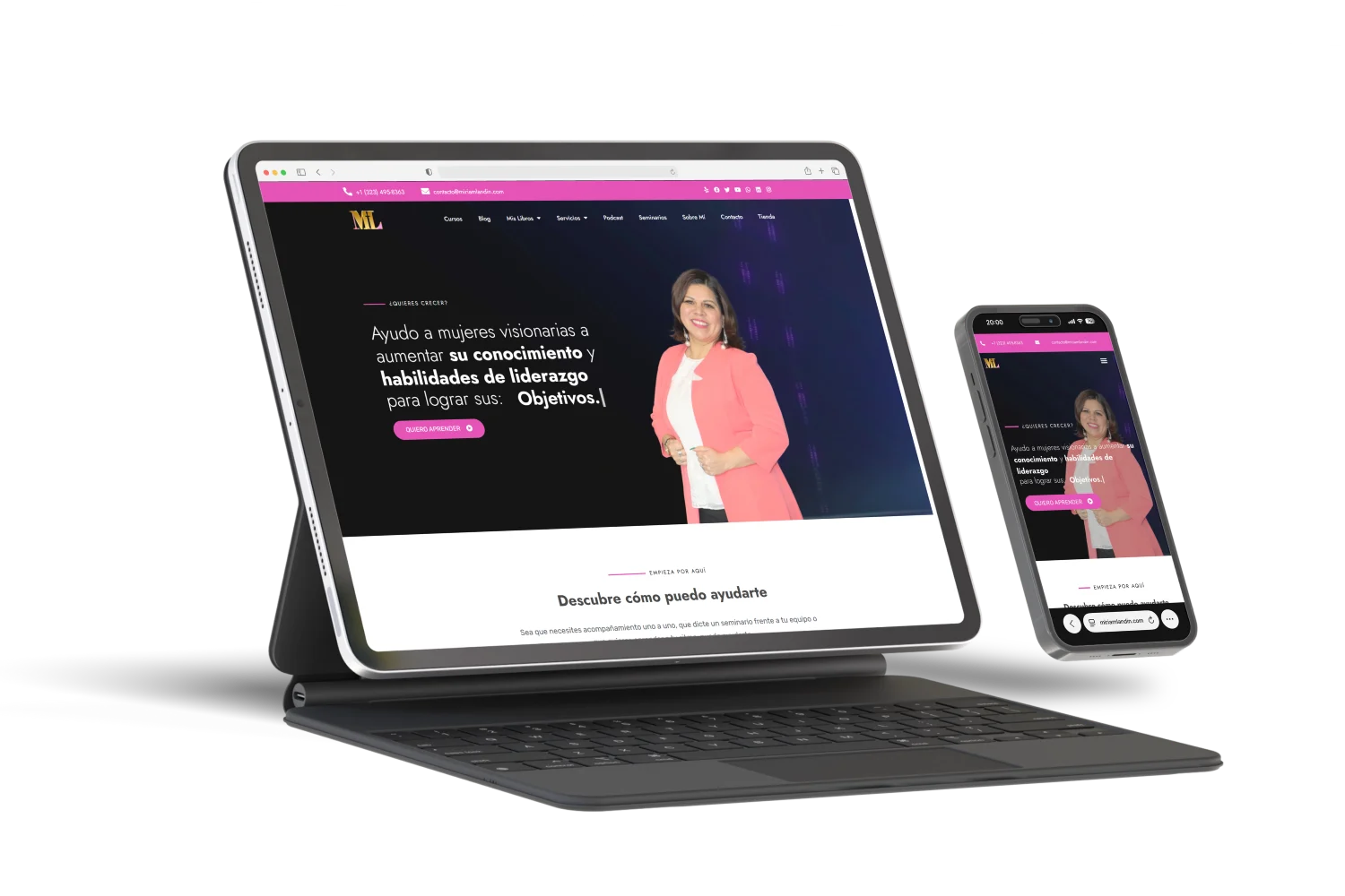 Diseño web marca personal